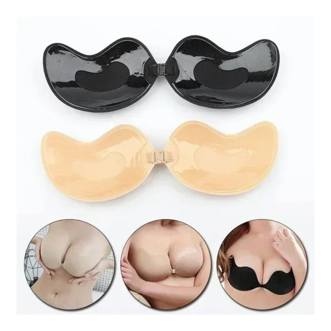 Airzzy Allure™ Önden Klipsli Push-up Özellikli Askısız Gögüs Dikleştirici Sütyen