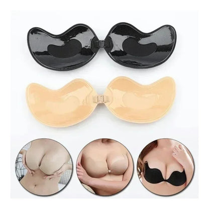 Airzzy Allure™ Önden Klipsli Push-up Özellikli Askısız Gögüs Dikleştirici Sütyen