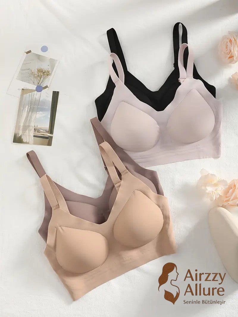 Airzzy Allure™ Lazer Kesim Dikişsiz Hayalet Sütyen